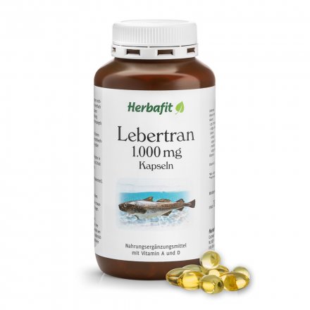 Lebertran-Kapseln 1000 mg 245 g